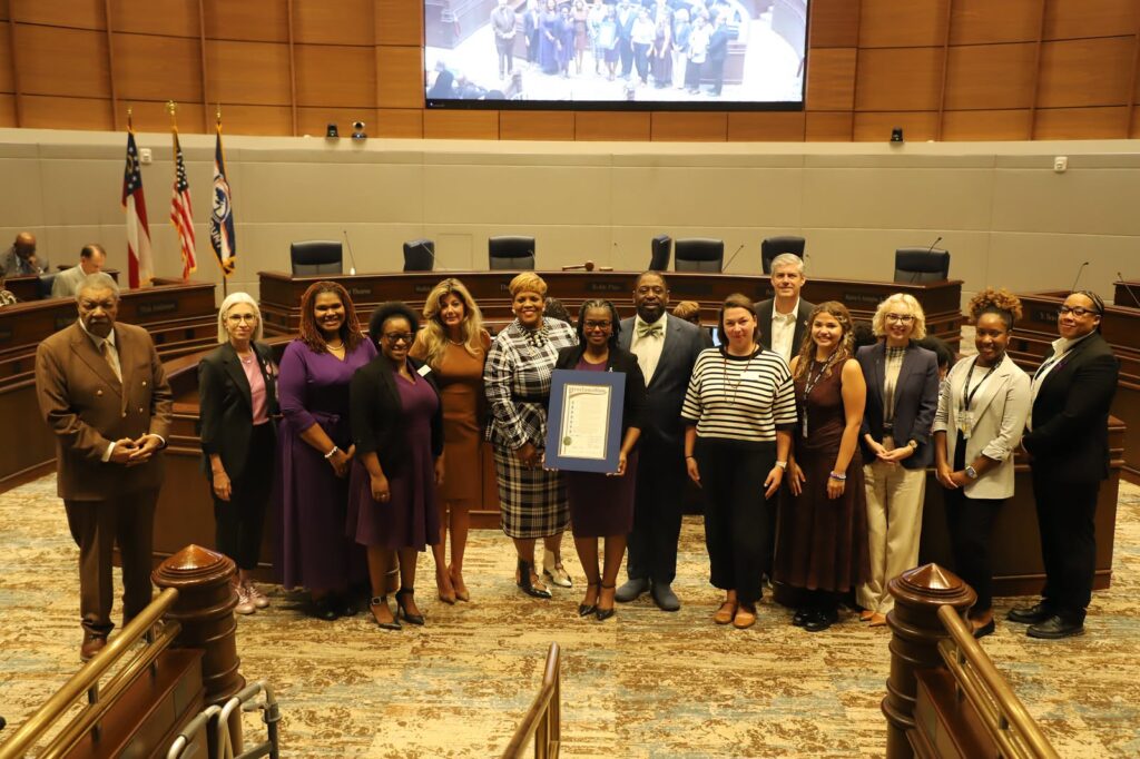 Fulton County Proclaims October Domestic Violence Awareness Month