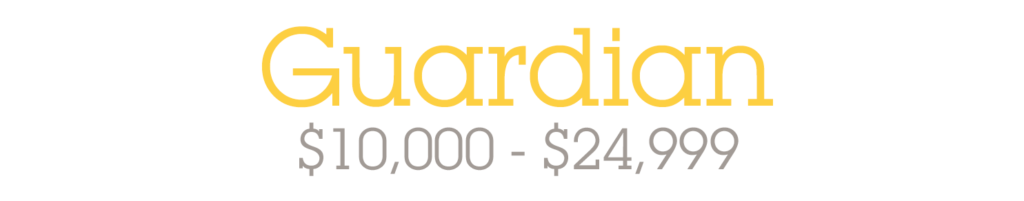 Guardian - $10,000-$24,999