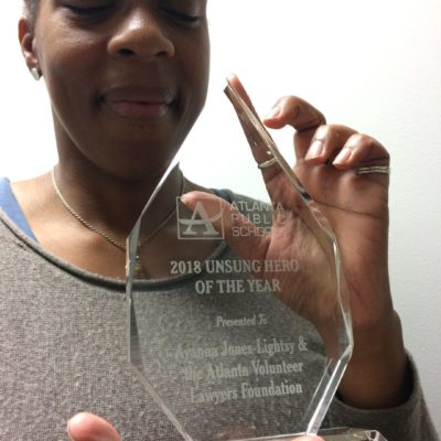 SWON’s Ayanna Jones-Lightsy Wins APS Unsung Hero Award
